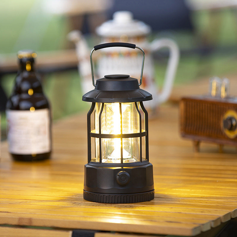 400 Lumens NEW Retro Camping Lights; Atmosphere Tent Lights COB Battery Lighting Hanging Lights - Mountain Lakes Mall