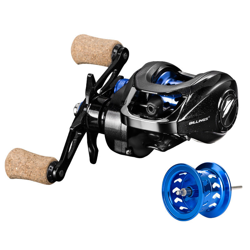 Left Handed Fishing Reel with Spool Carbon Fiber Drag - Mountain Lakes Mall