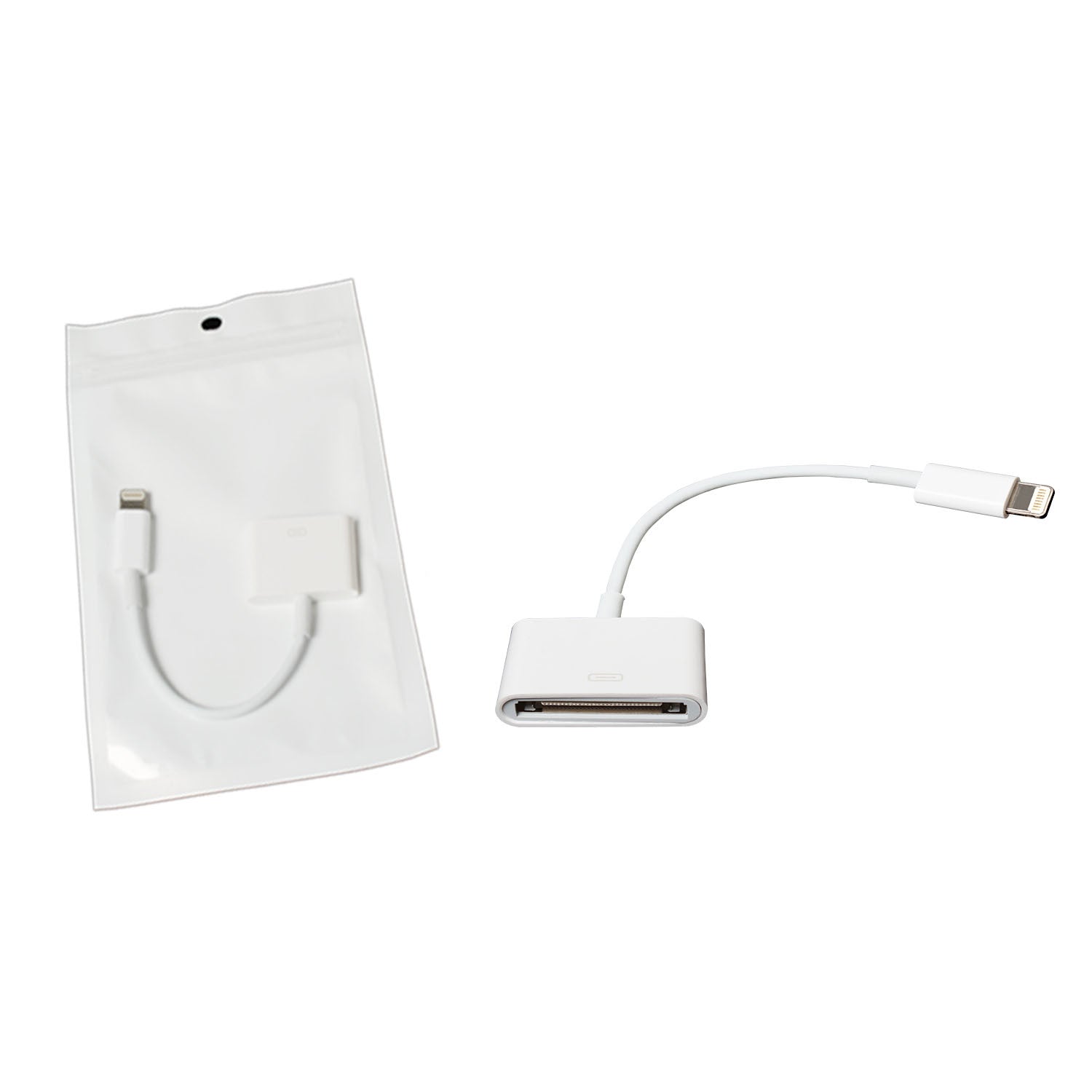 8PIN TO 30PIN CHARGE SYNC CONVERTER CABLE ADAPTER FOR IPHONE 5 iPad Mini iPod NANO 7th - Mountain Lakes Mall