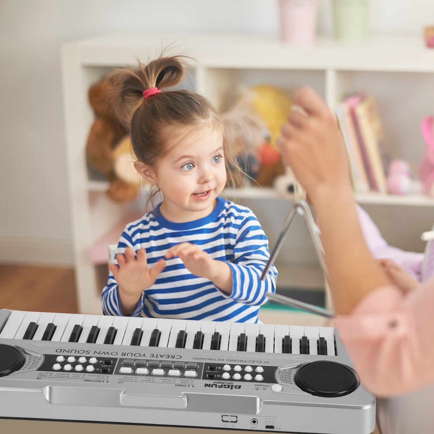 37 Keys Digital Music Electronic Keyboard Electric Piano Musical Instrument Kids Learning - Mountain Lakes Mall