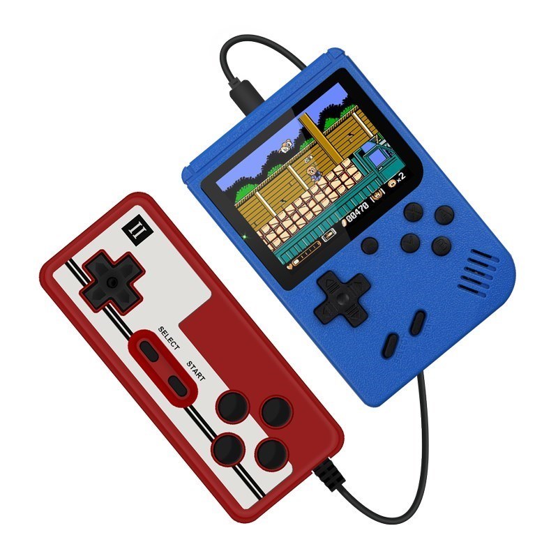 Retro Portable Mini Handheld Video Game Console 8-Bit 3.0 Inch Color LCD Kids Color Game Player Built-in 400 games - Mountain Lakes Mall