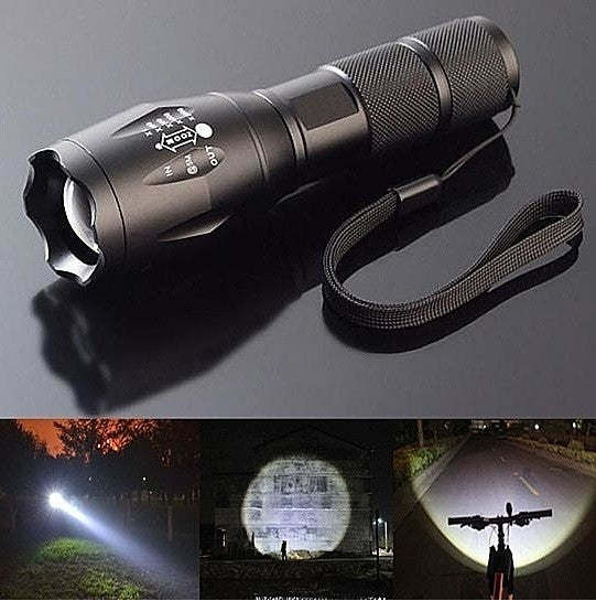 Zoom In A Flash Your Big Flash Light In Small Footprint + Bonus Bike Mount Free - Mountain Lakes Mall