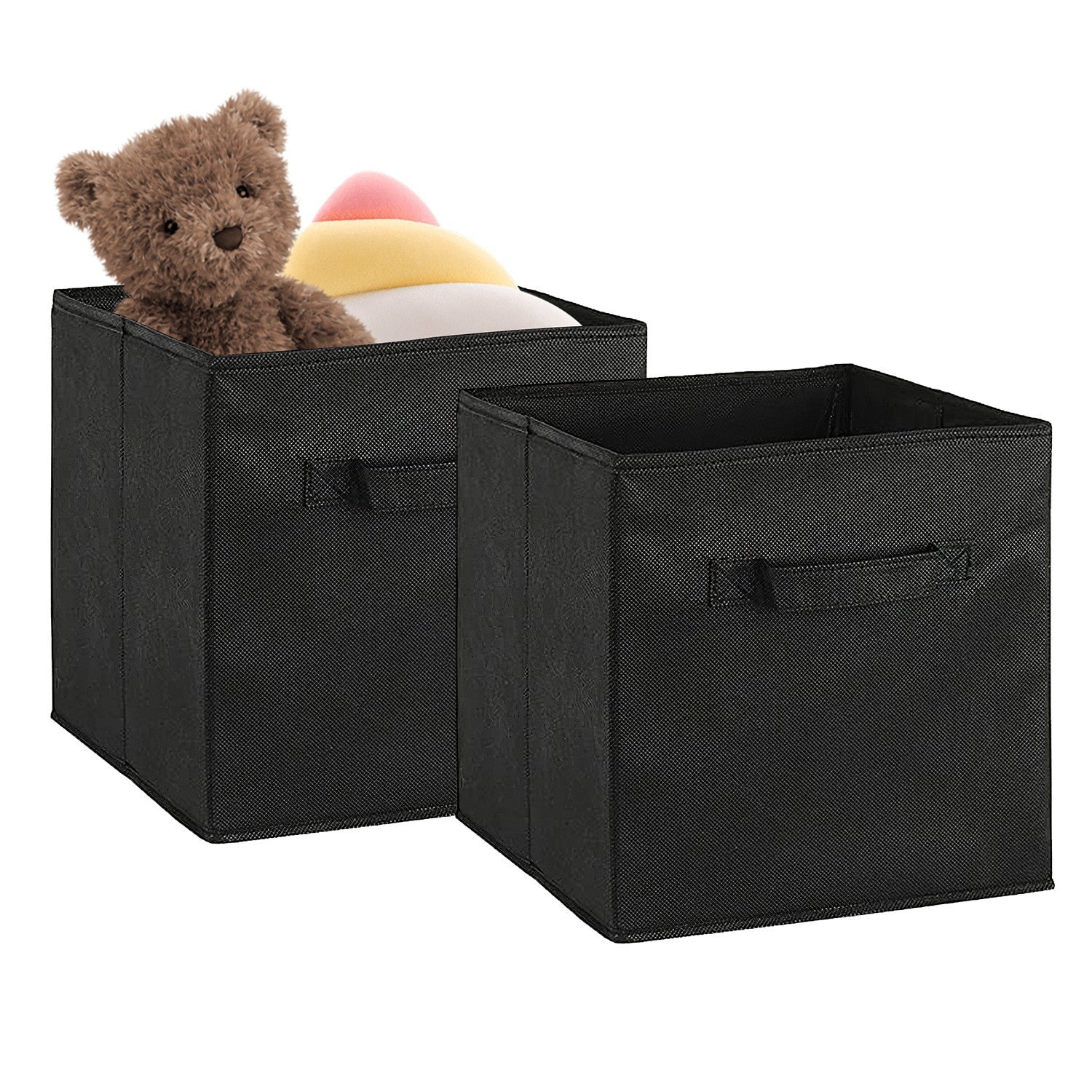 2 Sets Storage Bin Non-Woven Fabric Cube Organizer - Mountain Lakes Mall