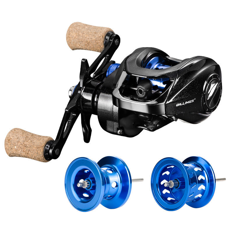 Left Handed Fishing Reel with Spool Carbon Fiber Drag - Mountain Lakes Mall