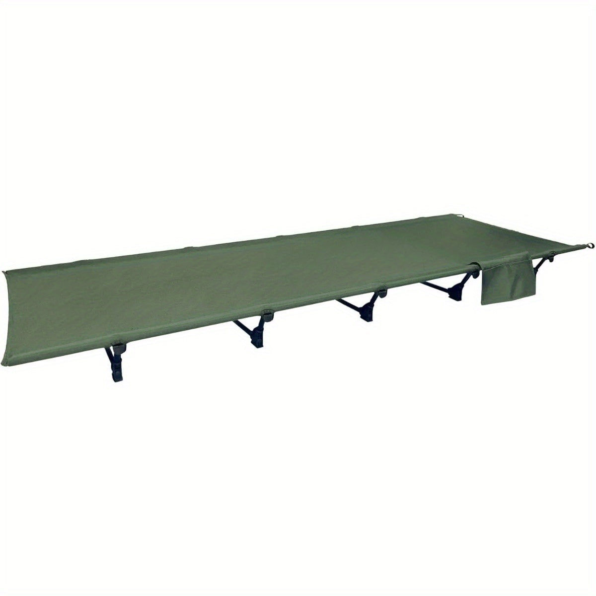 Portable Folding Outdoor Camping Cot Bed, Wide and Comfortable, Breathable, Can Carry 150 kg, with Storage Bag, Travelling, Mountaineering, Hiking - Mountain Lakes Mall