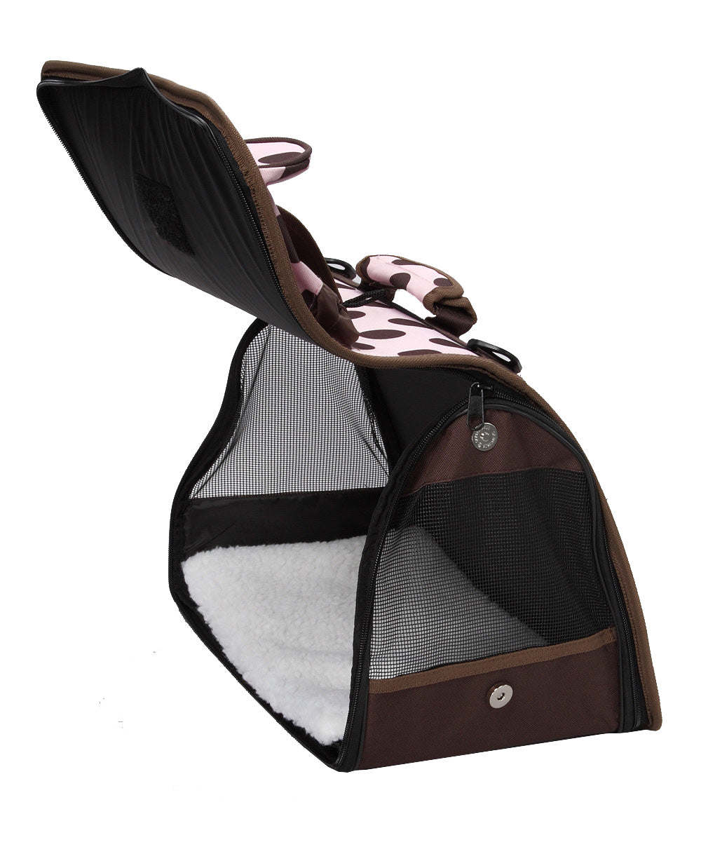 Airline Approved Folding Zippered Casual Pet Carrier - Mountain Lakes Mall