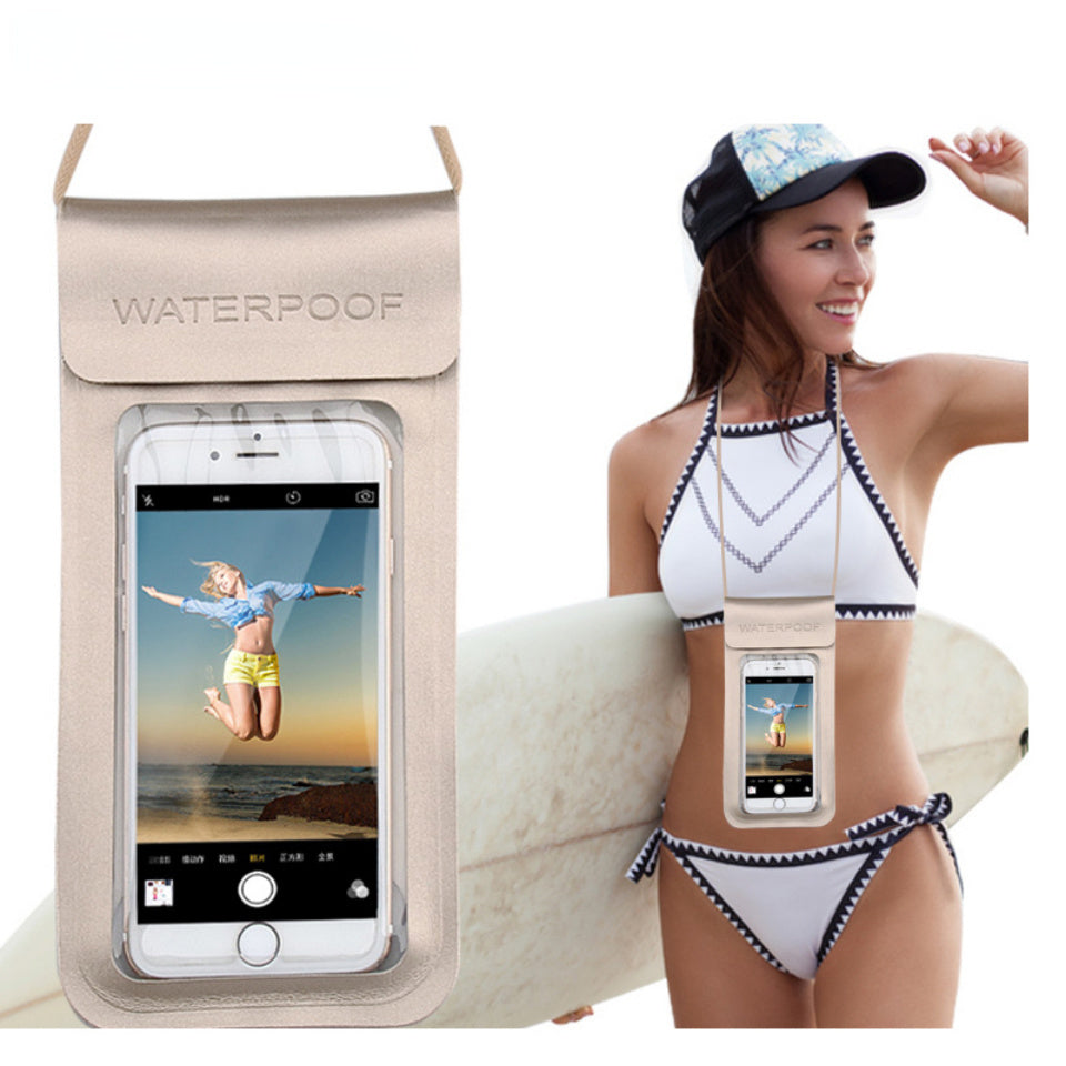 Waterproof Cell Phone Pouch; Universal Mobile Phone Dry Bag For Beach Pool Fishing Hiking - Mountain Lakes Mall