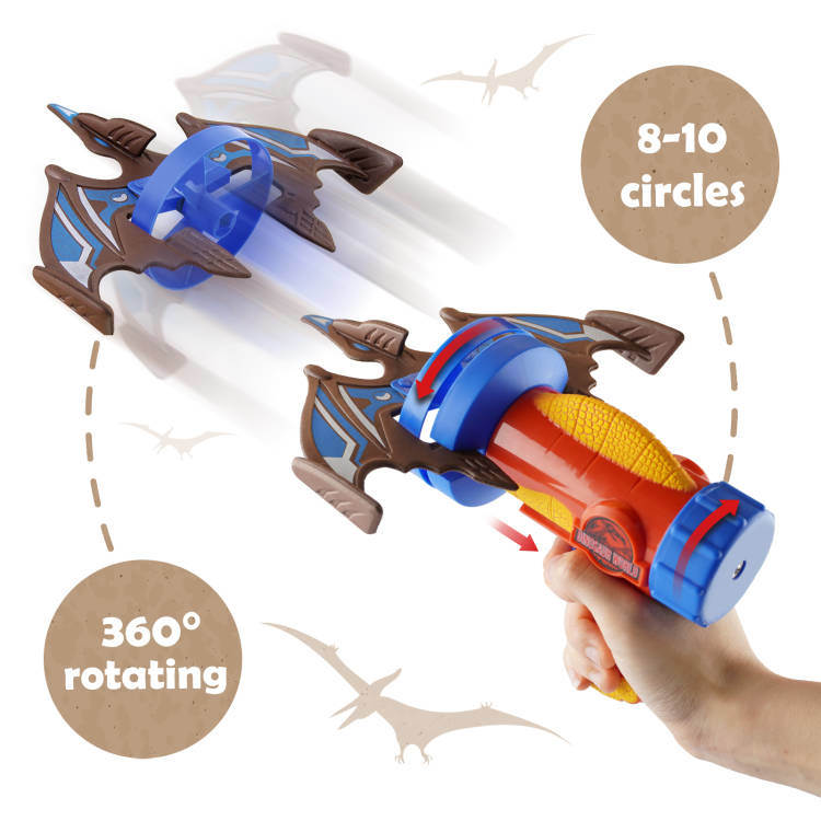 Rocket Launcher Airplane Toy with Dinosaur Targets Foam - Mountain Lakes Mall