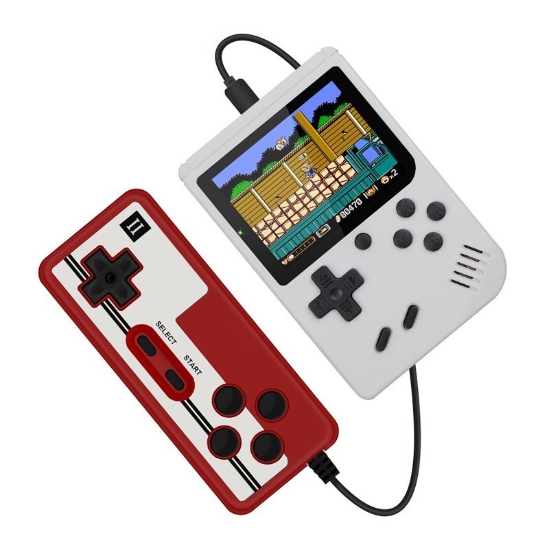 Retro Portable Mini Handheld Video Game Console 8-Bit 3.0 Inch Color LCD Kids Color Game Player Built-in 400 games - Mountain Lakes Mall