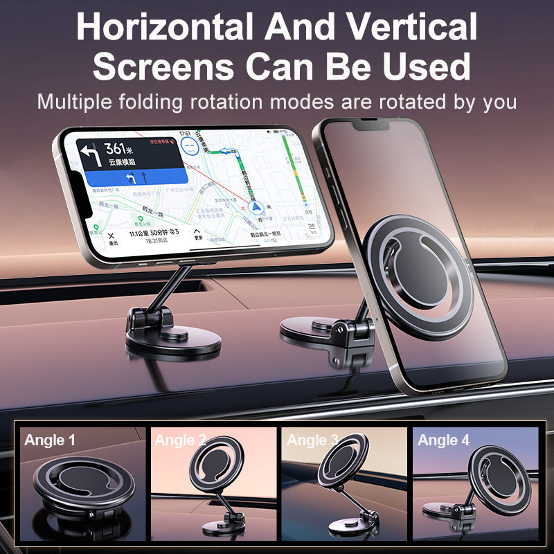 Magnetic Phone Holder For Car, Powerful Magnets Military Grade Suction Car Phone Holder Mount Dashboard Windshield Cell Phone Holder Phone Stand For Car Android Automobile Cradle - Mountain Lakes Mall