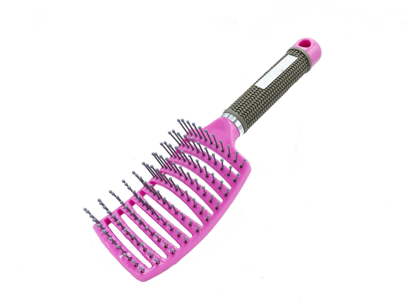 Hair Scalp Massage Brush Anti Static Curved Vented Styling Detangling Brush - Mountain Lakes Mall