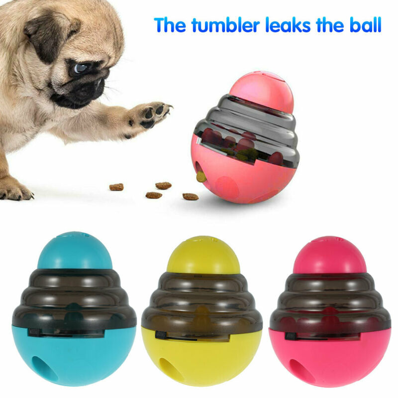 Dog Toys Food Ball Food Dispenser Training Balls Interactive Puppy Cat Slow Feed Pet Tumbler Toy Dogs Puzzle Toys Pet Supplies - Mountain Lakes Mall