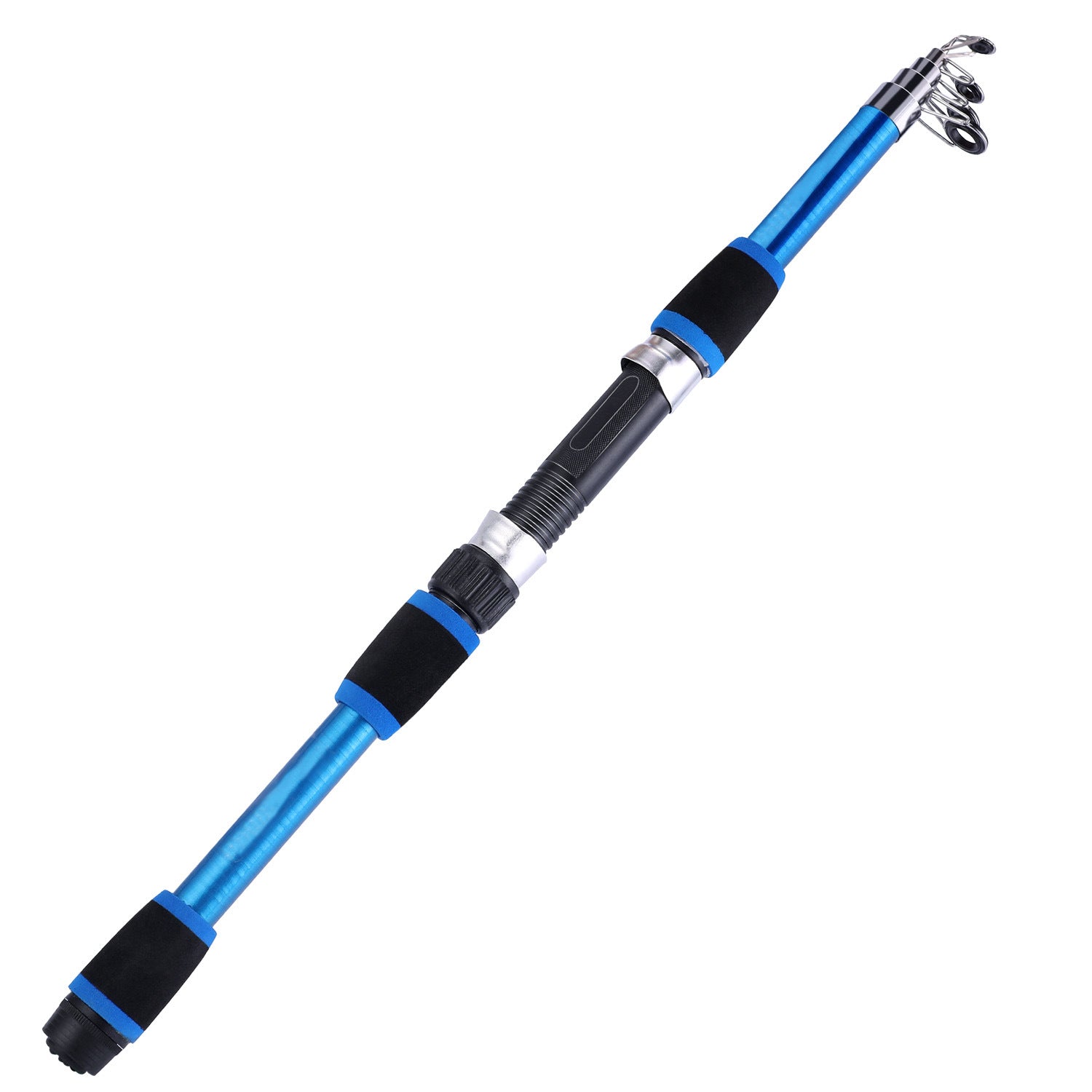 Sougayilang Travel Telescopic Fishing Rod Glass Fiber Fishing Pole - Mountain Lakes Mall