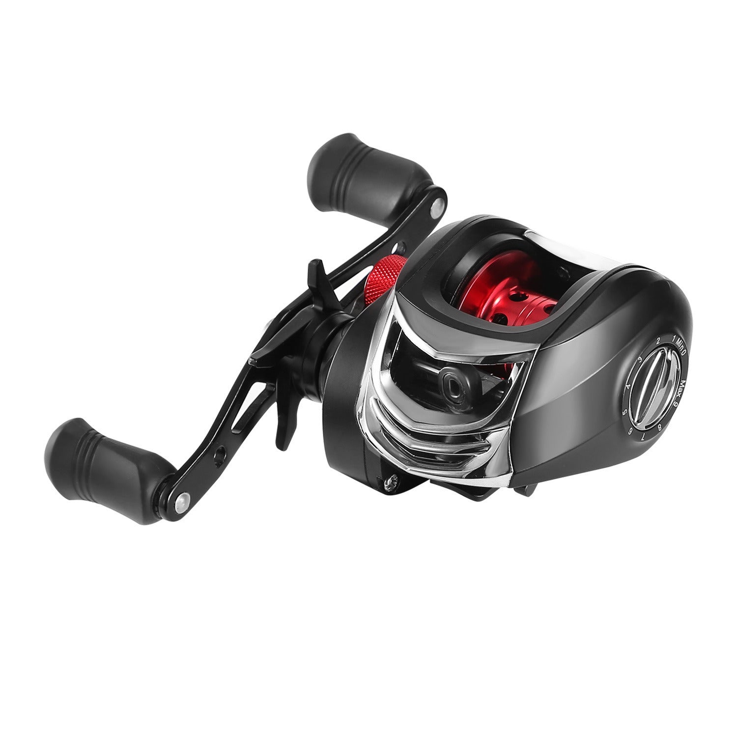 Baitcasting Fishing Reel 17.5lbs Max Drag Baitcasters 17+1 BB 7.1:1 Gear Ratio Baitcast Fish Reel High Speed Long Cast Distance - Mountain Lakes Mall