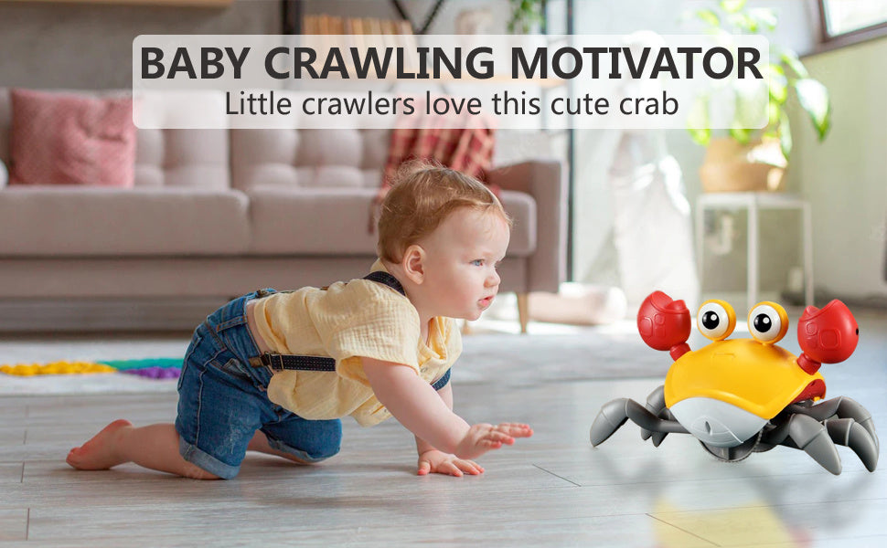 Crawling Crab Toy - Crawly Crabby Tummy Time Toys - Mountain Lakes Mall