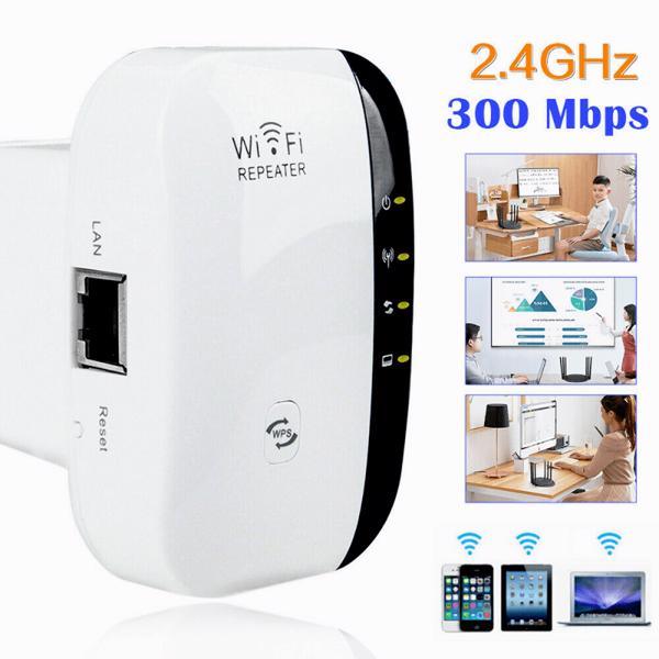 NEW! WiFi Range Extender Internet Booster Wireless Signal Repeater - Mountain Lakes Mall