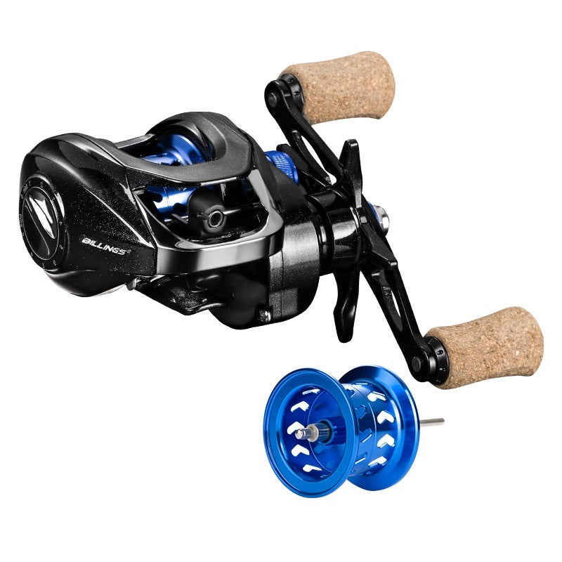 Left Handed Fishing Reel with Spool Carbon Fiber Drag - Mountain Lakes Mall