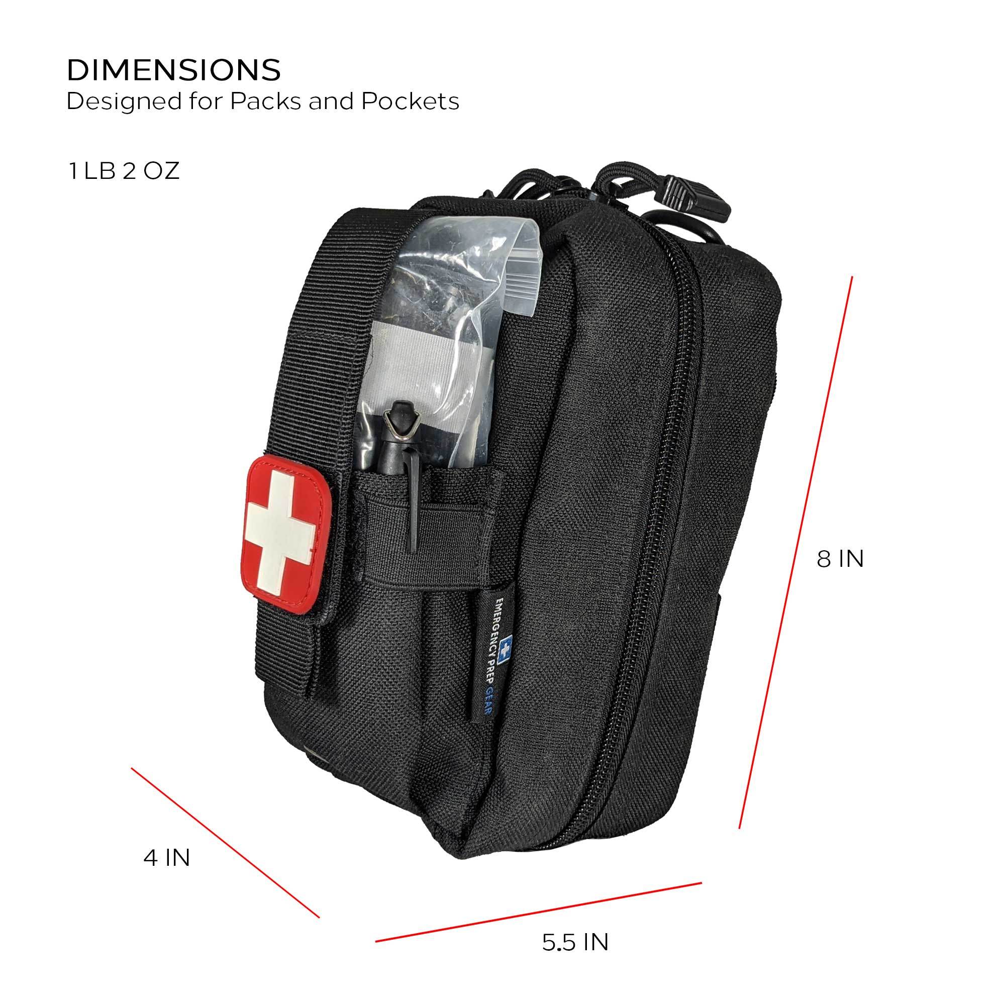 Field First Aid Kit (IFAK) | 44 Piece | Compact Personal First Aid Kit - Mountain Lakes Mall