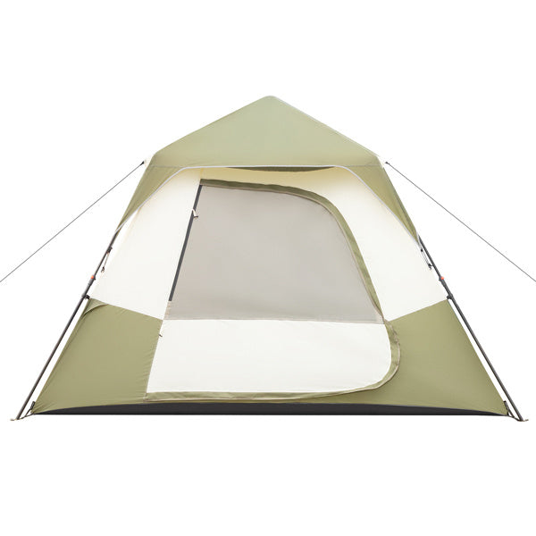 6 Person Camping Tent Setup in 60 Seconds with Rainfly & Windproof Tent with Carry Bag for Family Camping & Hiking - Mountain Lakes Mall