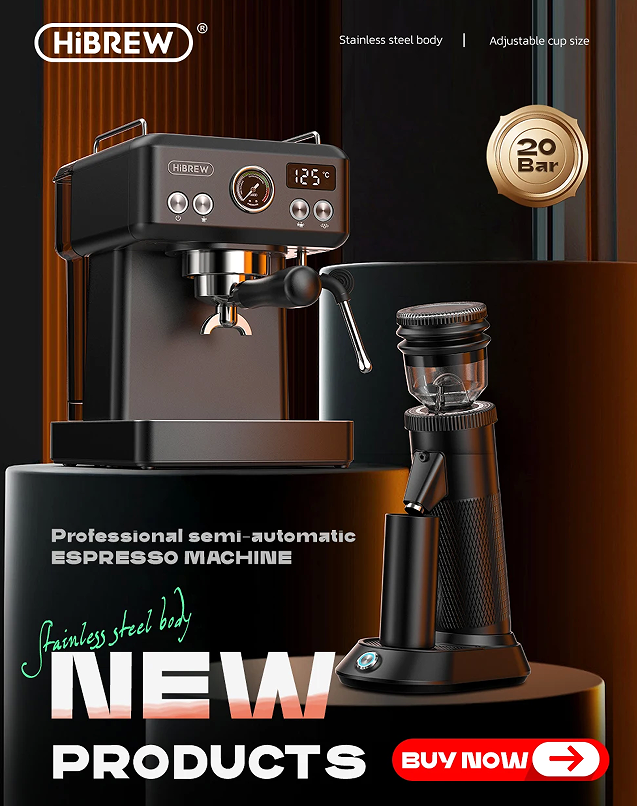 Portable coffee grinder 165W Electric coffee bean grinder 50g compact grinder dump 36 gear adjustable powder injector and antistatic coating - Mountain Lakes Mall