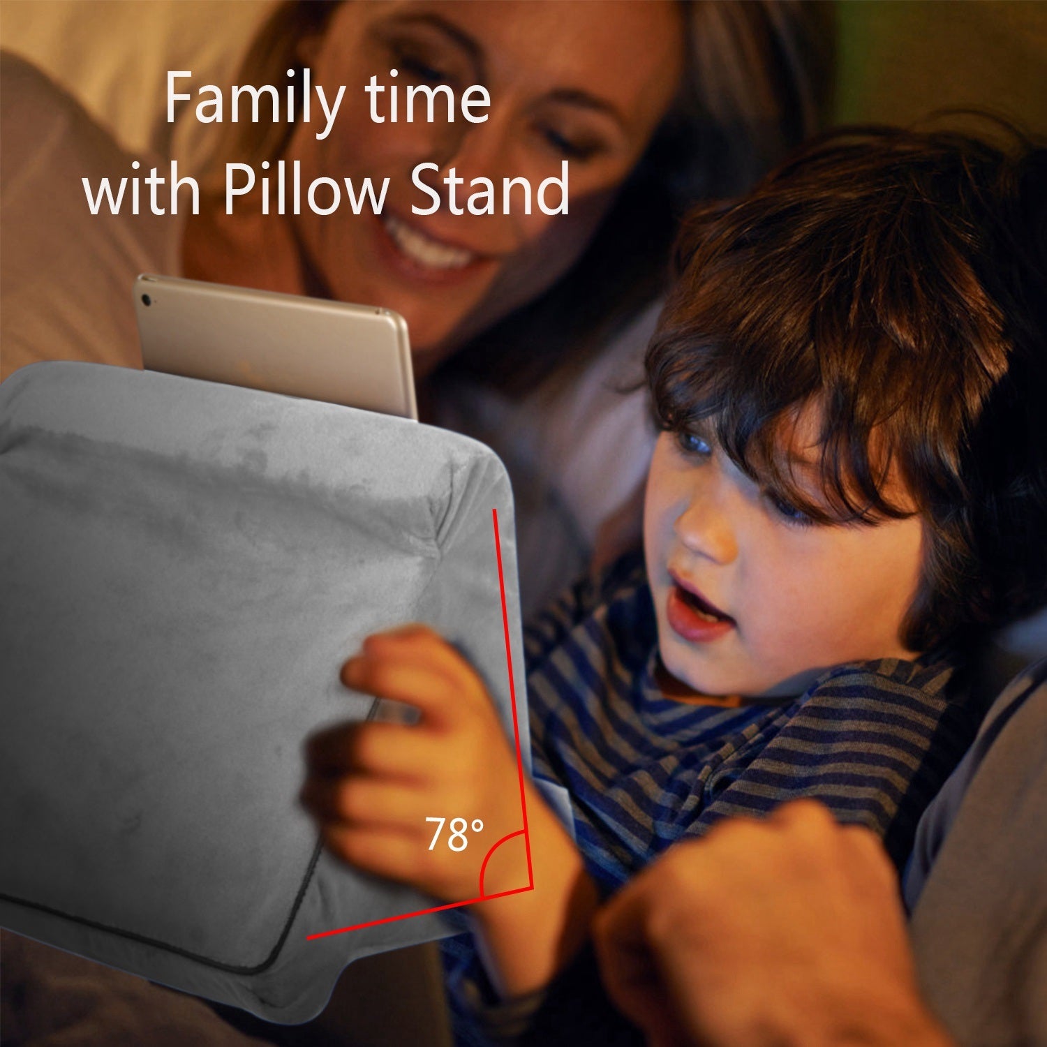 Multi-Angles Soft Tablet Stand Tablet Pillow for iPad Smartphones E-Readers Books Magazines - Mountain Lakes Mall