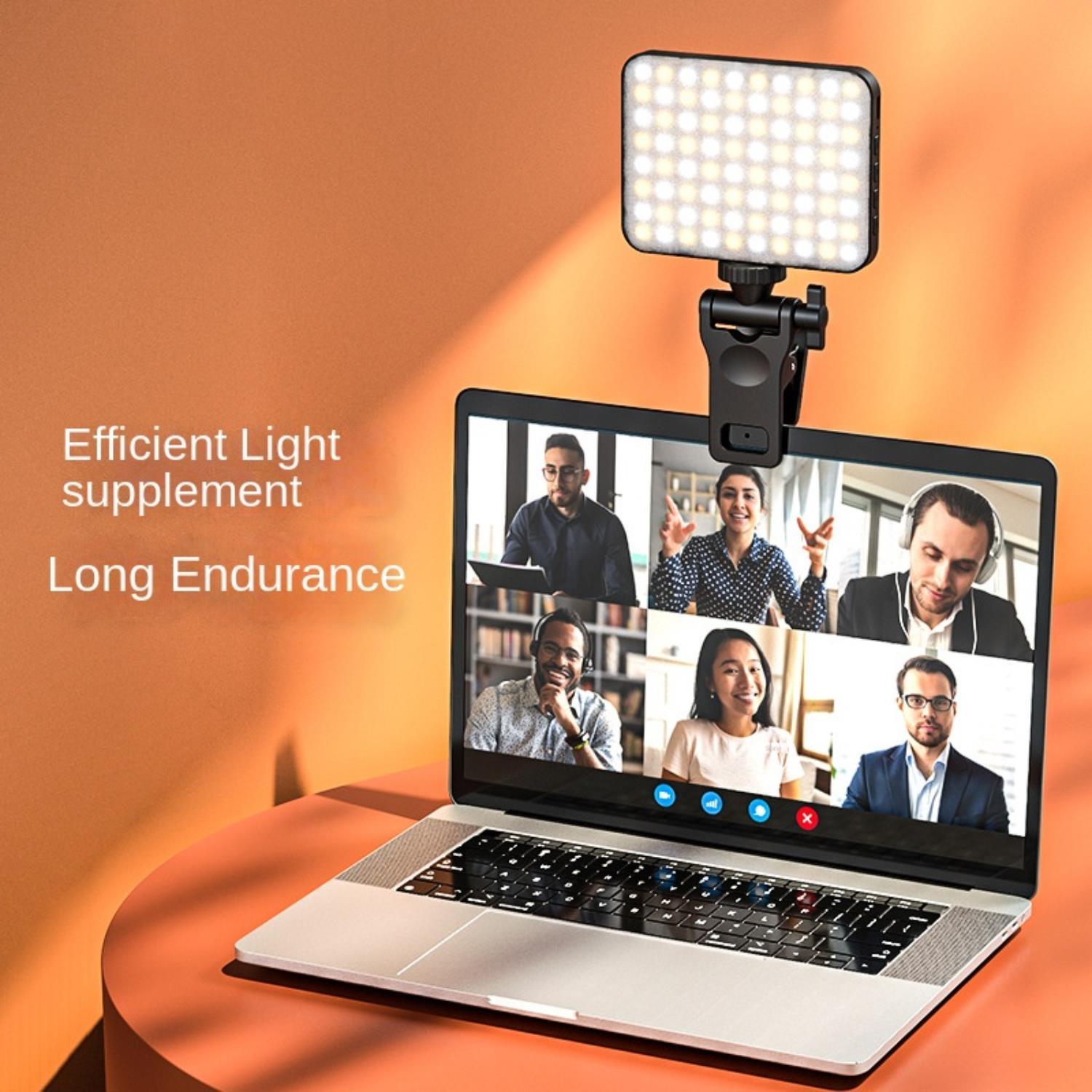 Selfie Light - USB-Rechargeable LED Phone Light - Portable Photo Light with 97+ CRI, Up to 6500K Color Temperature Phone Light for Selfie, Zoom Conference, Video, Makeup and Live Stream - Mountain Lakes Mall