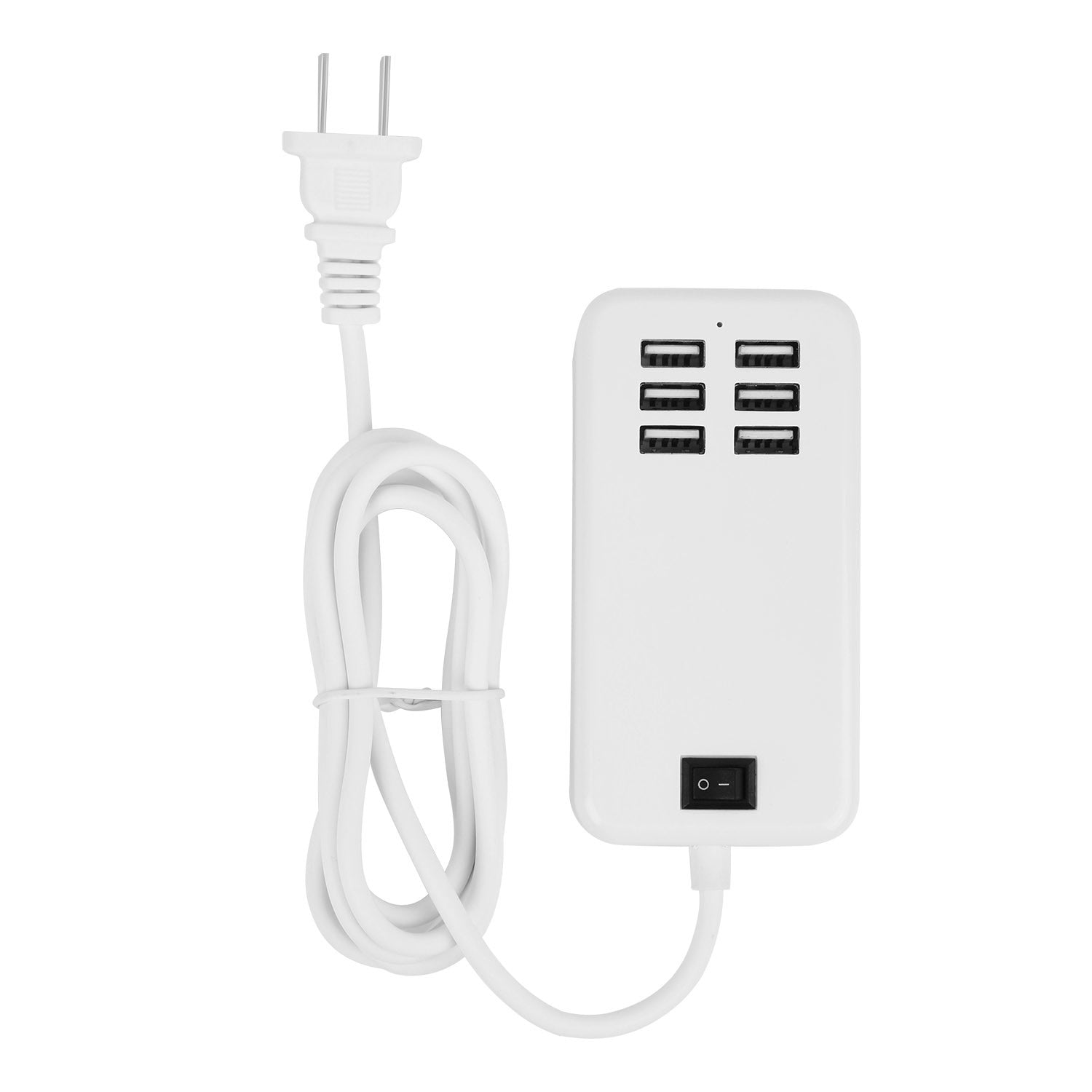 Multiport 6-USB US AC Wall Charger - Mountain Lakes Mall