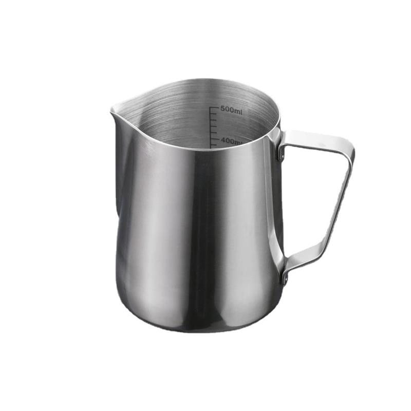 150ml Stainless Steel Milk Frothing Pitcher Espresso Steaming Coffee Barista Latte Frother Cup Cappuccino Milk Jug - Mountain Lakes Mall