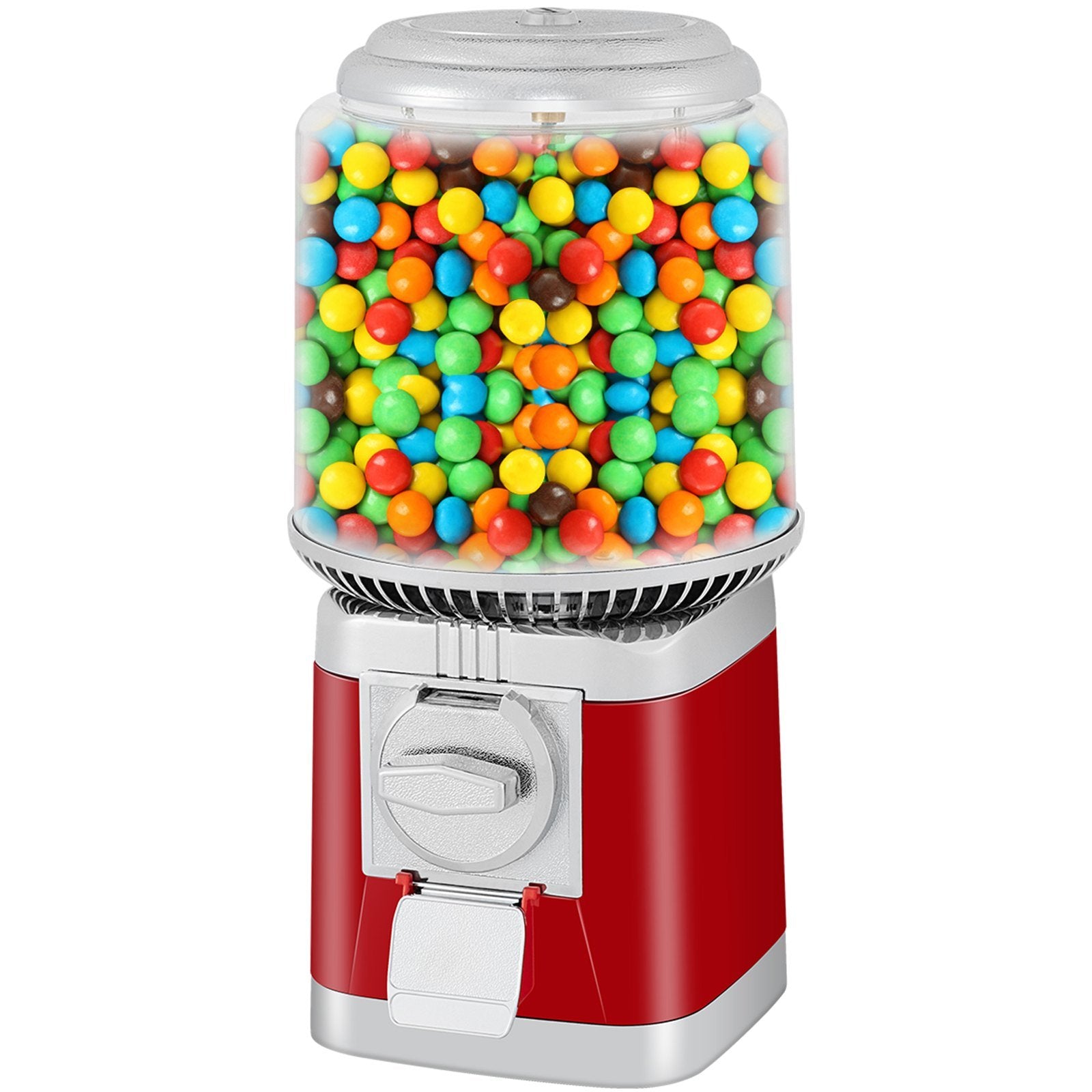 VEVOR Gumball Machine, 1-inch Candy Vending Machine, Commercial Gumball Vending Machine with Adjustable Candy Outlet Size, Metal Gumball Dispenser Machine for Home, Gaming Stores - Mountain Lakes Mall