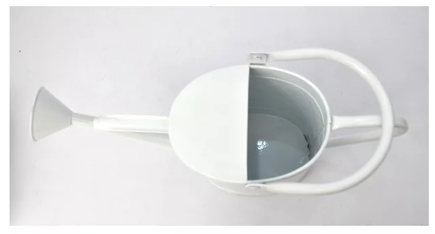 Better Homes & Gardens 8.5" Metal Watering Can, White - Mountain Lakes Mall