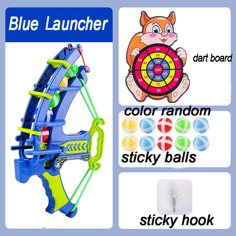 Montessori Throw Sport Slingshot Target Sticky Ball (12 balls) Dartboard Board Games - Mountain Lakes Mall