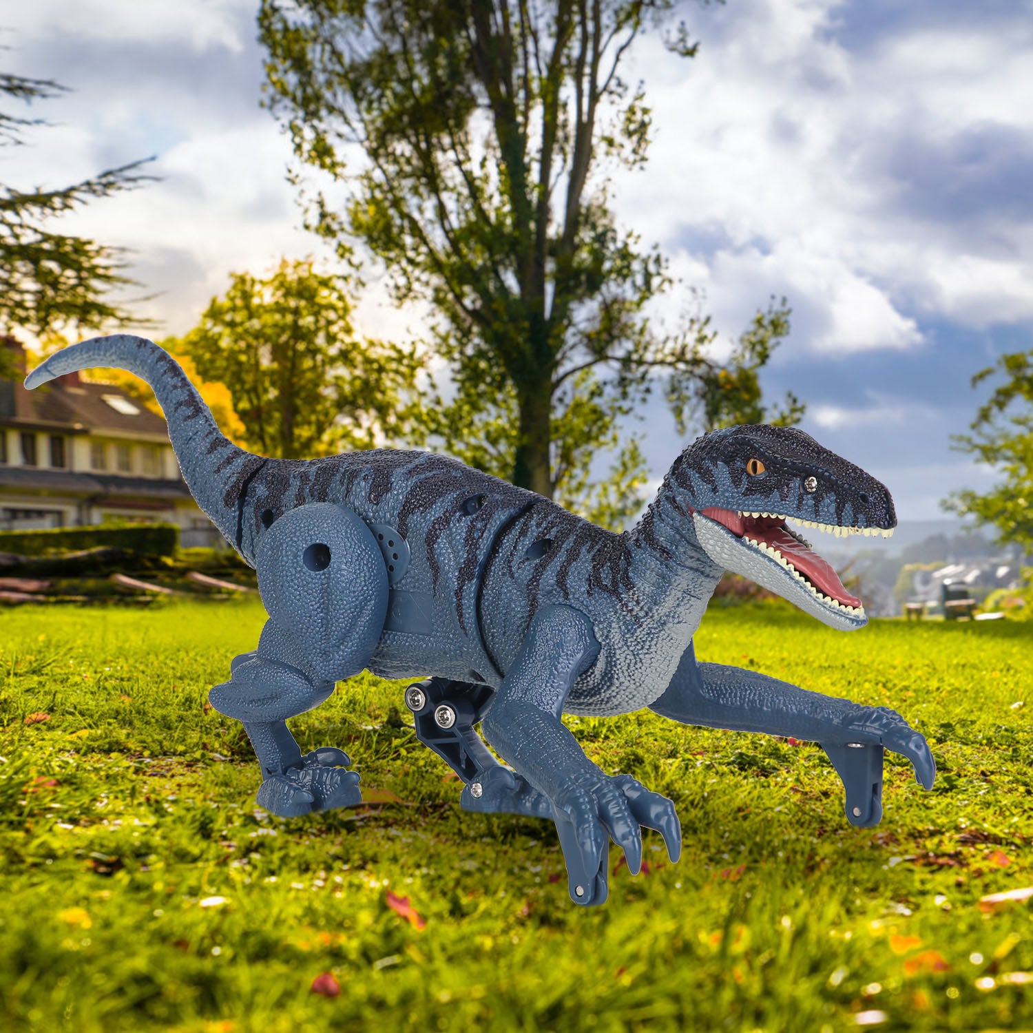 Remote Control Dinosaur Toys Jurassic Realistic RC Dinosaur Rechargeable T-Rex - Mountain Lakes Mall