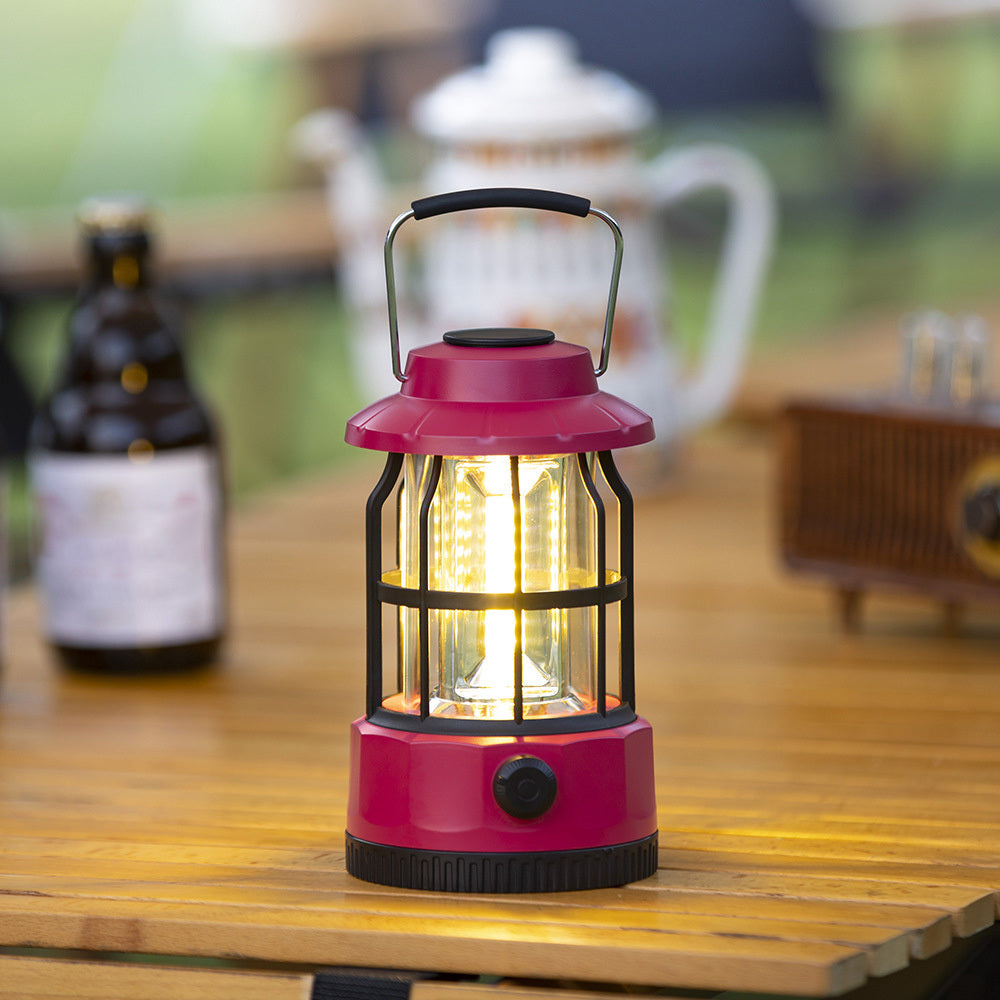 400 Lumens NEW Retro Camping Lights; Atmosphere Tent Lights COB Battery Lighting Hanging Lights - Mountain Lakes Mall