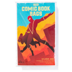 Silver Age Comic Book Bags, 100-pack - Mountain Lakes Mall