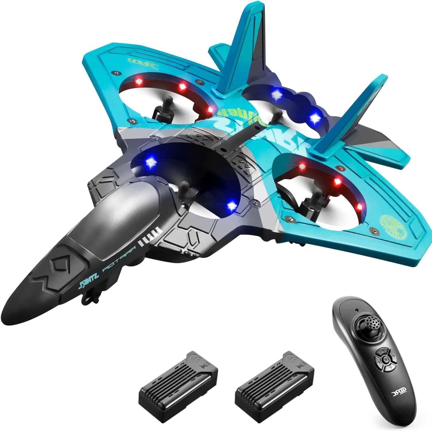 4DRC V17 Remote Control Plane RC Airplanes 2.4GHz 6CH EPP RC Plane 4 Motor RC Aircraft Toys - Mountain Lakes Mall